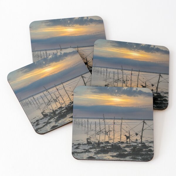 Item preview, Fishing Nets at Sunset designed and sold by derekbeattie.