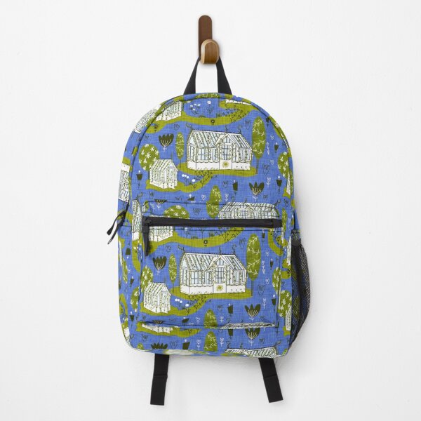 Item preview, Victorian Greenhouse Blue designed and sold by susycosta.