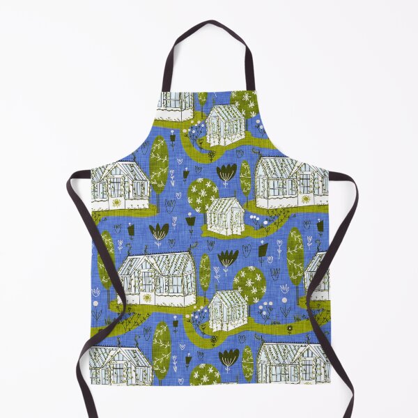 Item preview, Victorian Greenhouse Blue designed and sold by susycosta.
