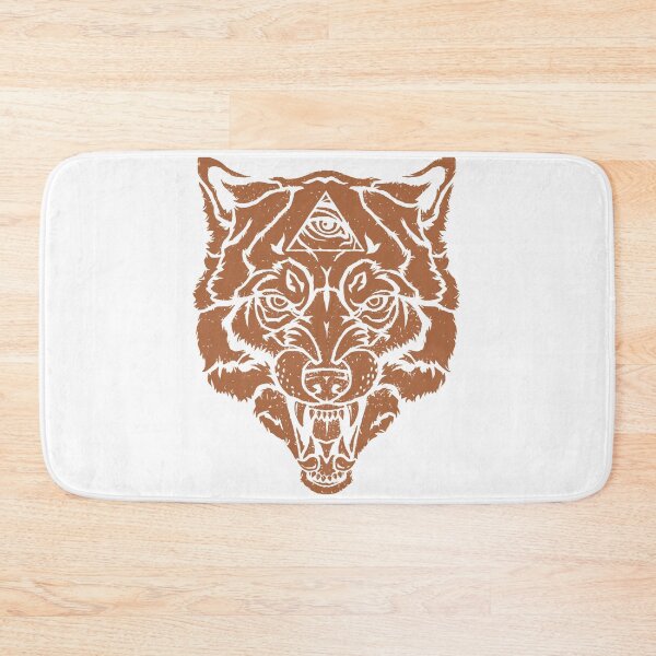 Item preview, three eyed wolf designed and sold by Niti-Niti.