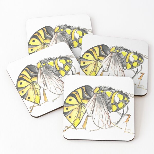 Item preview, Profile of a wasp designed and sold by WheeklysaurusCo.