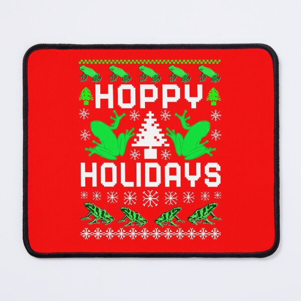 Item preview, Hoppy Holidays, Christmas Frog Pattern designed and sold by ACC .