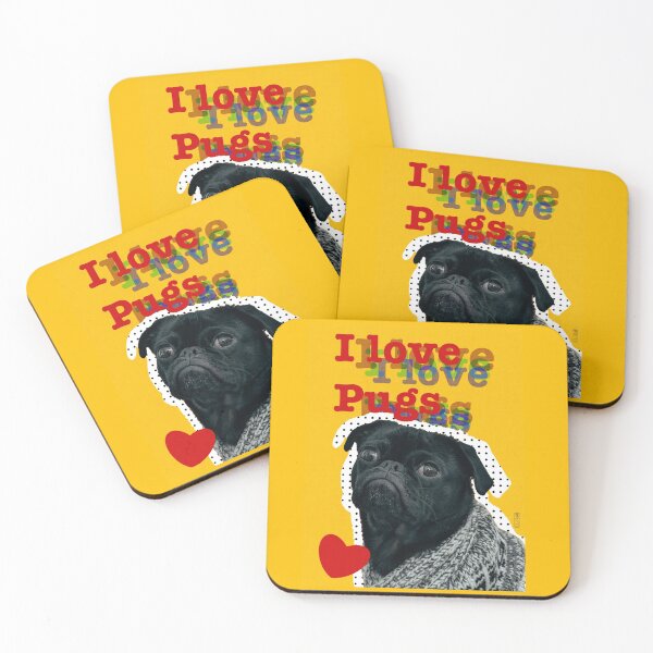Item preview, Beautiful Pug designed and sold by Creative Line Prints.