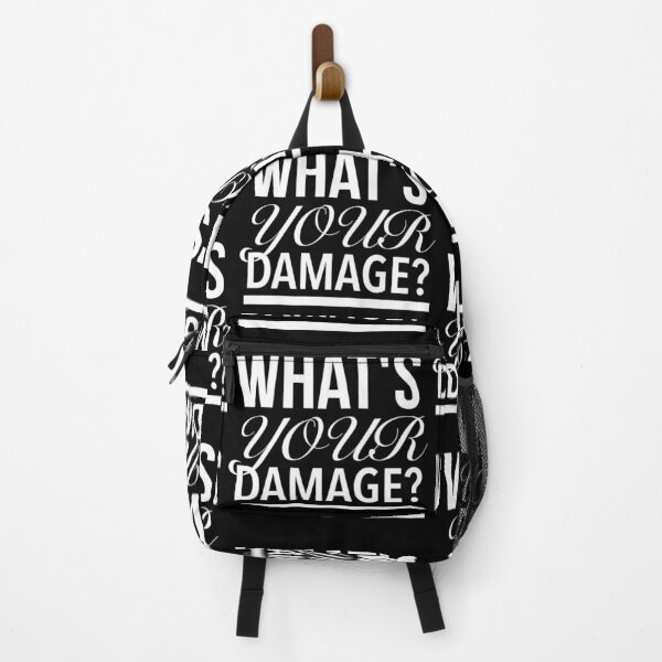 Item preview, Heathers The Musical Quotes - What's Your Damage?(black) designed and sold by Delandor.