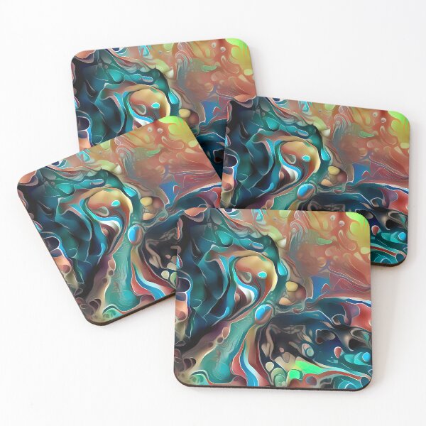 Item preview, abstract colors designed and sold by watwateroo.