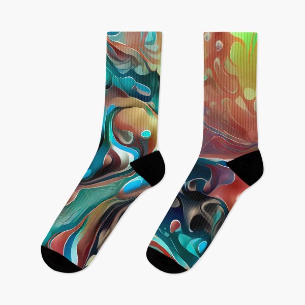 Item preview, abstract colors designed and sold by watwateroo.