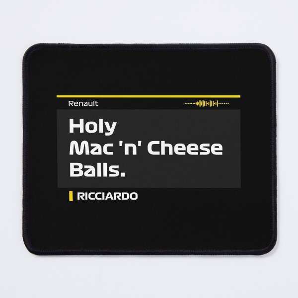 Item preview, Holy Mac n Cheese Funny f1 Radio designed and sold by Lara Samuel.