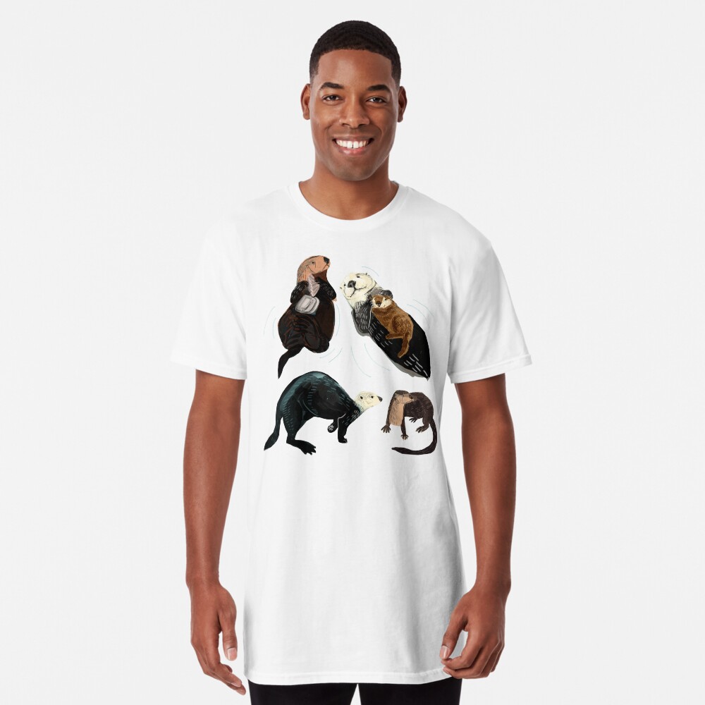 Vista previa del artículo con la obra «Camiseta larga», diseñado y vendido por belettelepink.