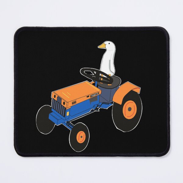 Item preview, Just a duck and its tractor designed and sold by WheeklysaurusCo.