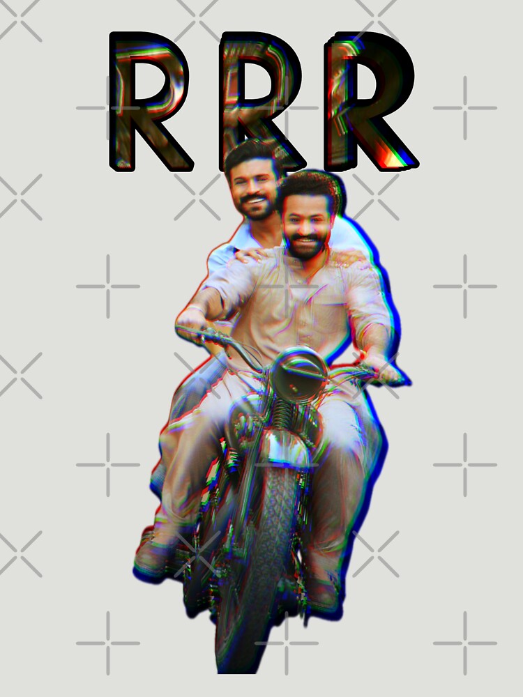 RRR movie still design