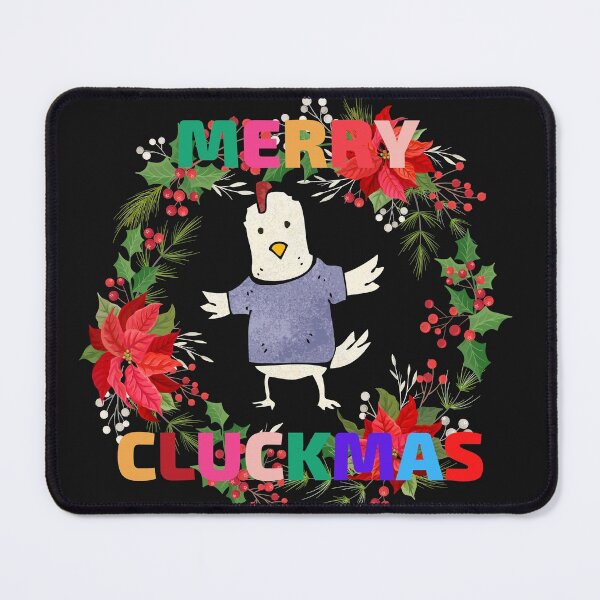 Item preview, Funny Chicken Cluckmas designed and sold by 4SeasonsDesigns.