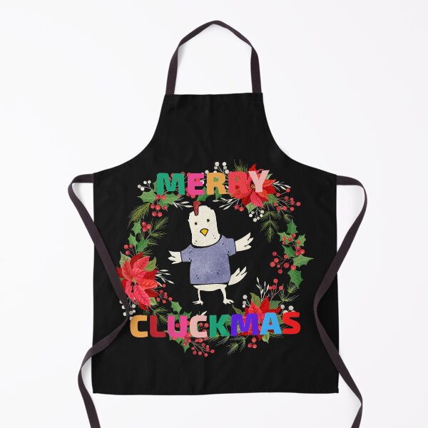 Item preview, Funny Chicken Cluckmas designed and sold by 4SeasonsDesigns.