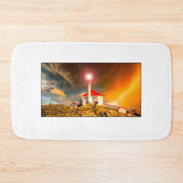 Item preview, Trial Island Lighthouse, Receding Thunderstorm designed and sold by AMacGPhilly.