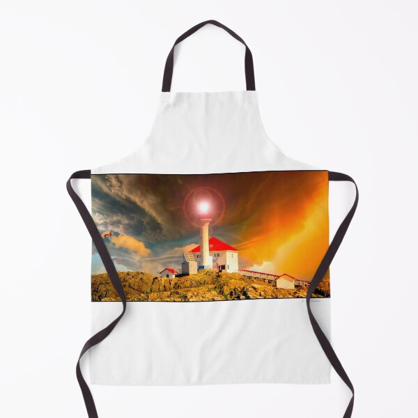 Item preview, Trial Island Lighthouse, Receding Thunderstorm designed and sold by AMacGPhilly.
