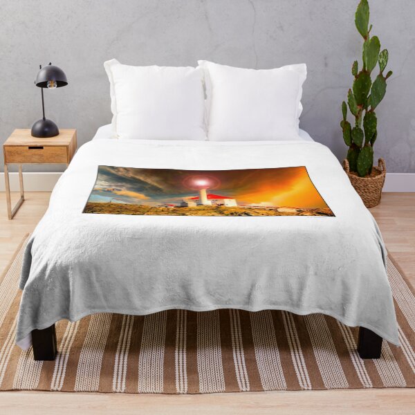 Item preview, Trial Island Lighthouse, Receding Thunderstorm designed and sold by AMacGPhilly.