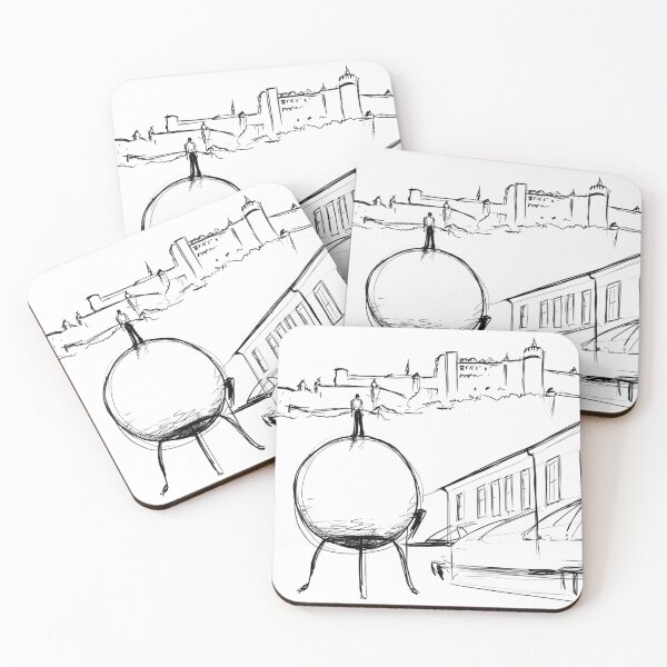 Item preview, Salzburg Urban Sketch designed and sold by Barbara Baumann Illustration.