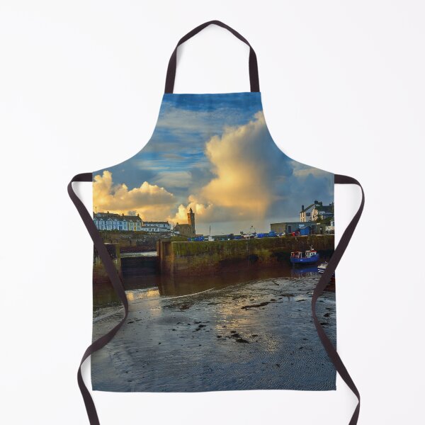 Item preview, Fishing boats in Porthleven Harbour at sunrise designed and sold by VnGphoto.