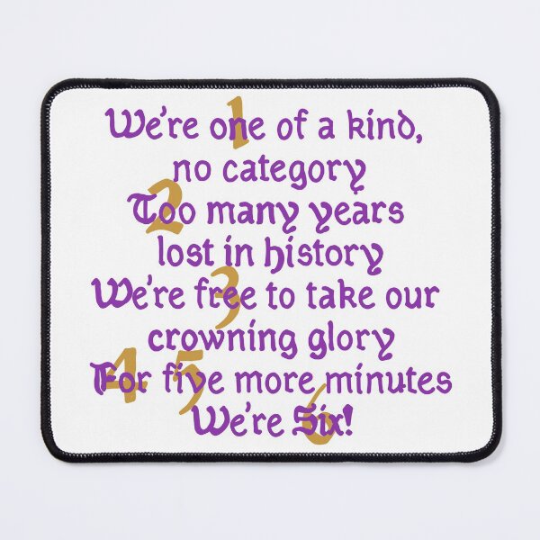 Item preview, We're Six! designed and sold by Becky-Marie.