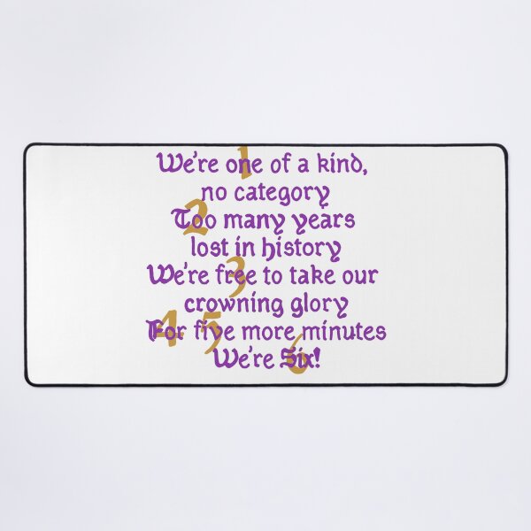 Item preview, We're Six! designed and sold by Becky-Marie.