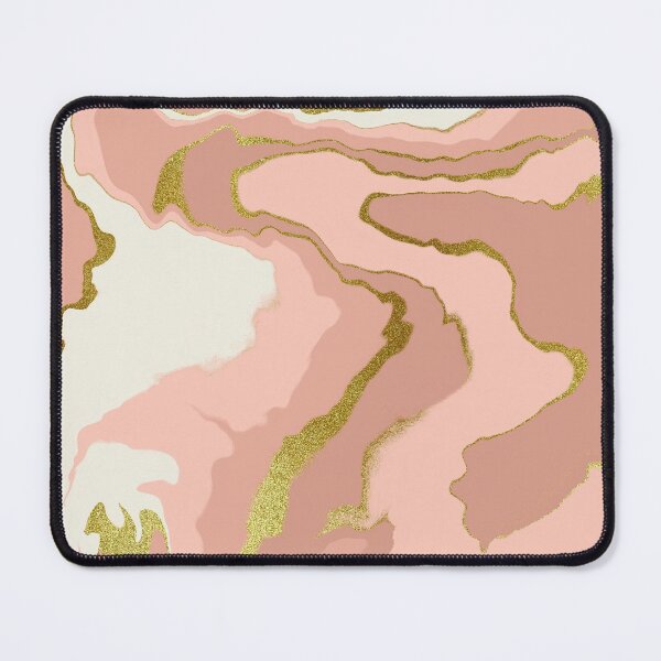 Item preview, Pink and gold marble  designed and sold by zhSurfaceDesign.