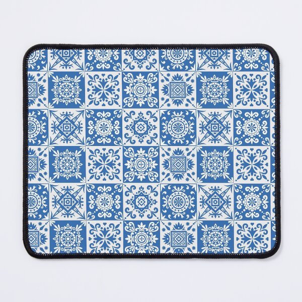 Item preview, Traditional Blue & White Azulejo Motif Pattern designed and sold by Past-Midnight.