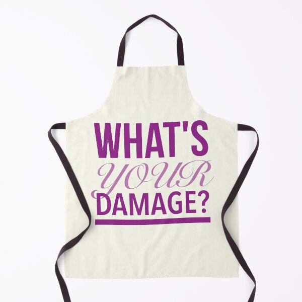 Item preview, Heathers The Musical Quotes - What's Your Damage?(purple) designed and sold by Delandor.