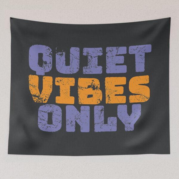 Item preview, Quiet Vibes Only Misanthropic Introvert designed and sold by Creatively Torn.