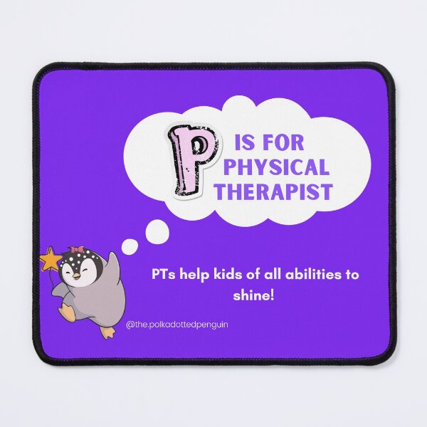 Item preview, Physical Therapist gifts from Dottie the Penguin designed and sold by Polka-Dotted Penguin.
