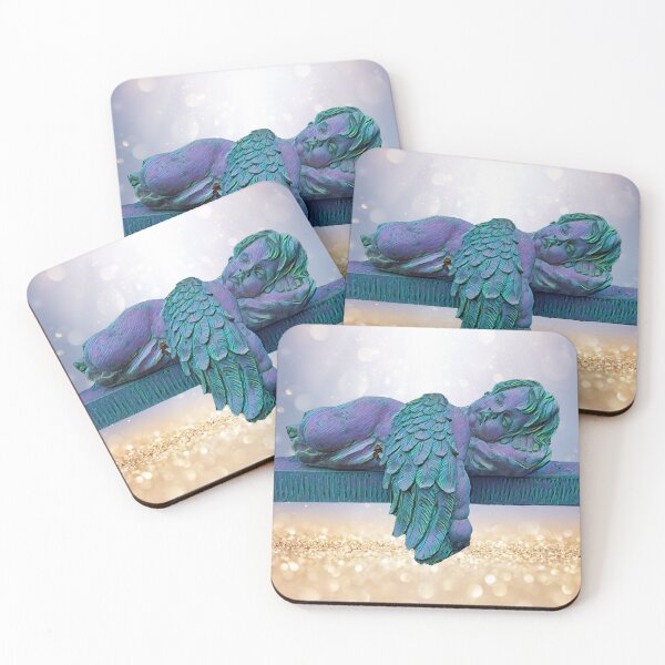 Item preview, Slumbering Angel - Serene Statuesque Artwork designed and sold by DonneeCreations.