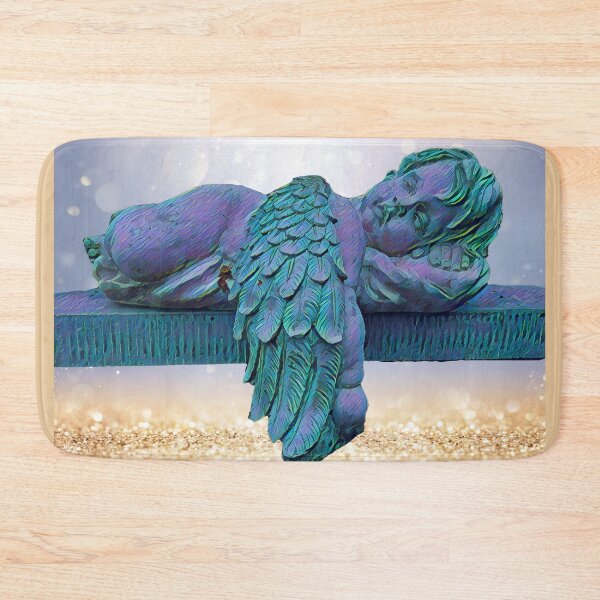 Item preview, Slumbering Angel - Serene Statuesque Artwork designed and sold by DonneeCreations.