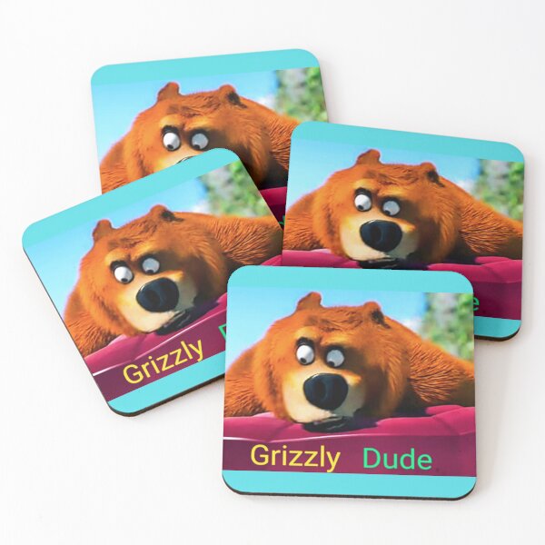 Item preview, Grizzy Dude designed and sold by TrendySpace.