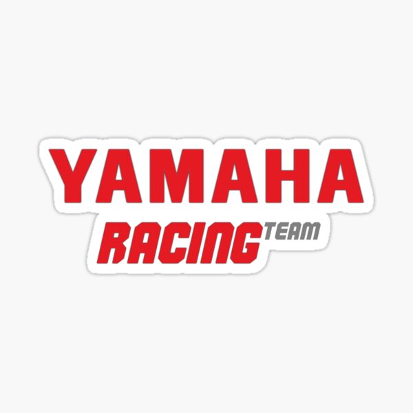 Pegatinas: Yamaha Logo Red