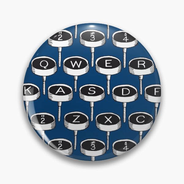 Item preview, Infinite Typewriter_ Bg Blue designed and sold by miavaldez.