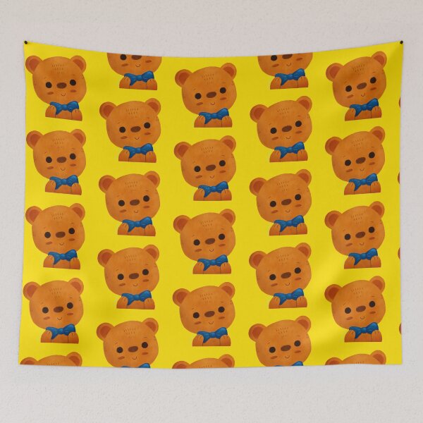 Item preview, Cute Little Bear with Bowtie designed and sold by julianamotzko.