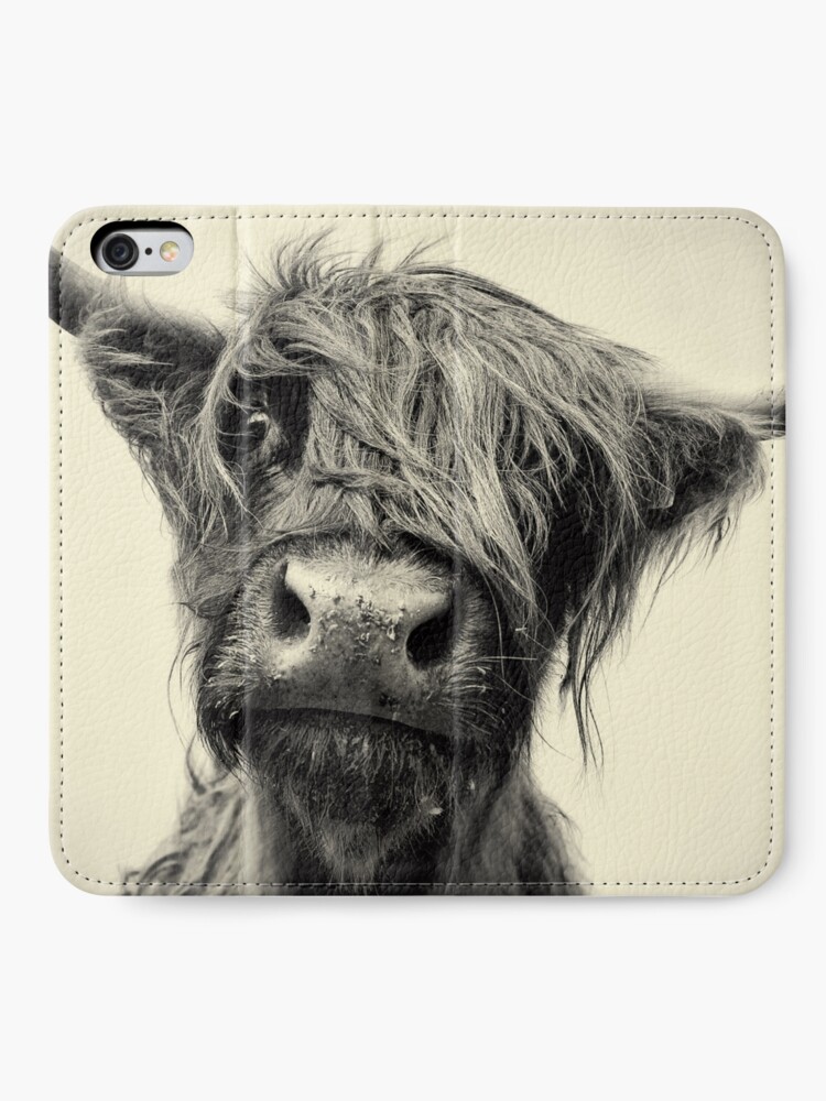 Alternate view of Highland Cow iPhone Wallet
