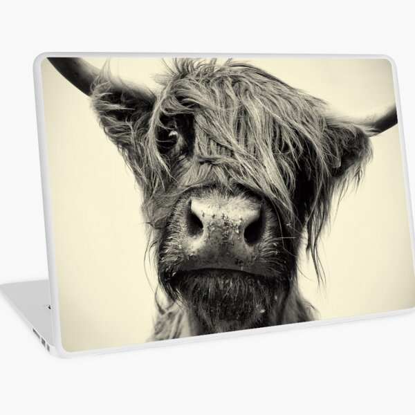 Cow print hot sale macbook air case