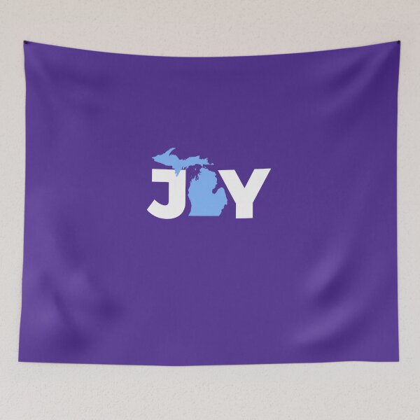 Item preview, Joy Michigan Christmas State Pride Graphic  designed and sold by AlwaysAwesome.