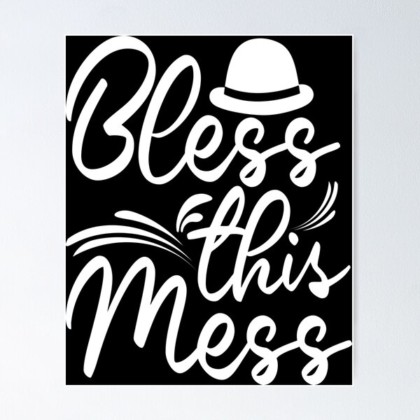 Item preview, Bless this mess funny gift idea  designed and sold by Belhbib Art ⭐⭐⭐⭐⭐.