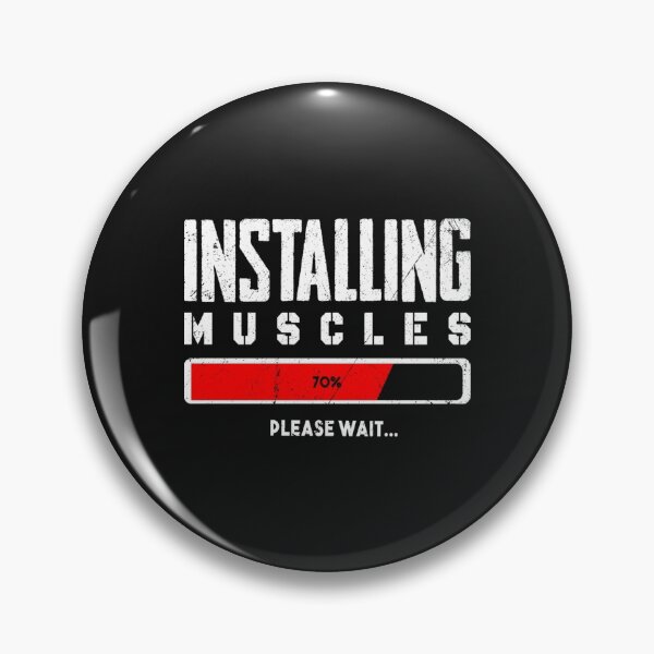 Item preview, Installing Muscles Please Wait designed and sold by LstudioC.
