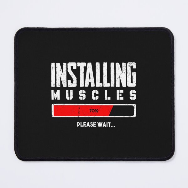 Item preview, Installing Muscles Please Wait designed and sold by LstudioC.