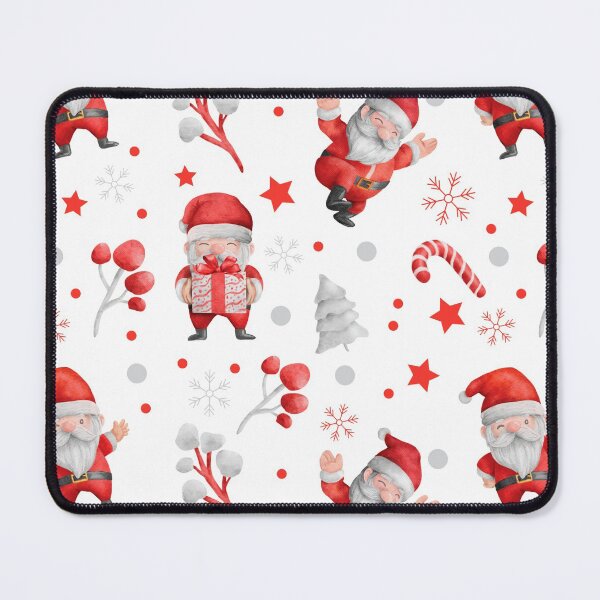 Item preview, Cute Christmas Pattern - Christmas Baubles Happy Merry Christmas Christmas wrapping paper Cute Santa Claus Pattern Cute Xmas 25th December Dragonfly Christmas Tree Holiday Time designed and sold by ExploreTheStore.