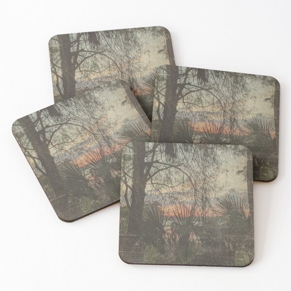 Item preview, Sunset Palms - Vintage Florida  designed and sold by OddVintage.