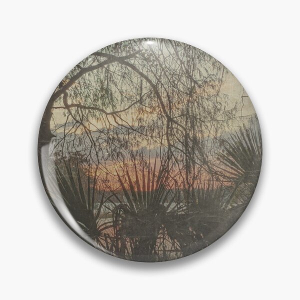 Item preview, Sunset Palms - Vintage Florida  designed and sold by OddVintage.