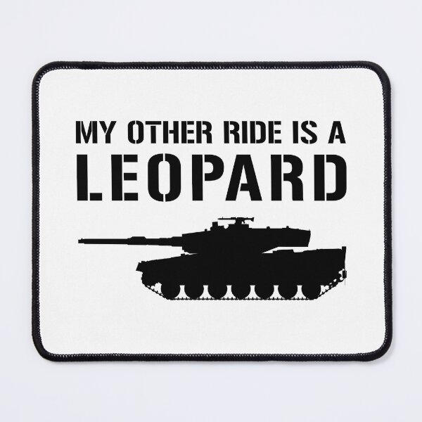 Item preview, My Other Ride Is A Leopard designed and sold by teethehee.
