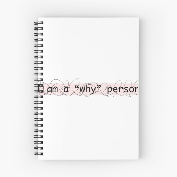Item preview, I am a why person. designed and sold by RanzArtsyWay.