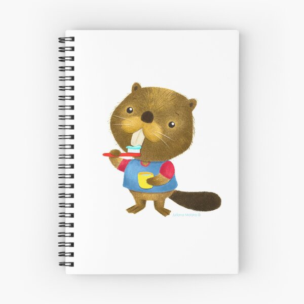 Item preview, Beaver Brush Teeth Time designed and sold by julianamotzko.