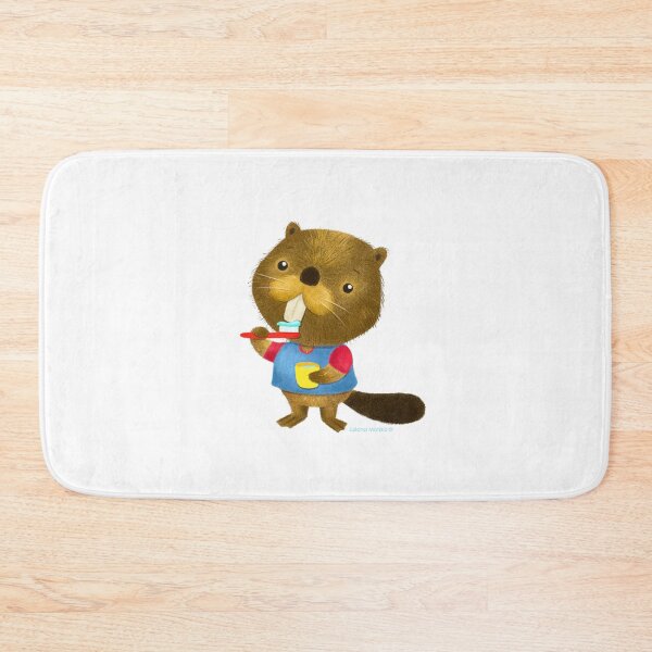 Item preview, Beaver Brush Teeth Time designed and sold by julianamotzko.