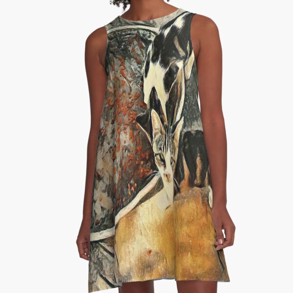Feeding Time! A-Line Dress