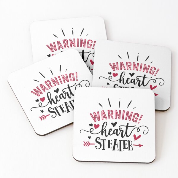 Item preview, Warning heart stealer-valentines day 2022 designed and sold by Hartics.