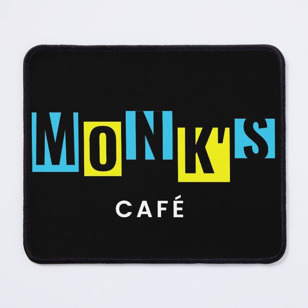 Item preview, Monk's Cafe Logo (White) designed and sold by Everyday Designs.